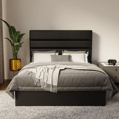 Corlune Faux Leather Drawer Bed Frame (Pet Friendly)