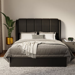 Brinley Faux Leather Drawer Bed Frame (Pet Friendly)