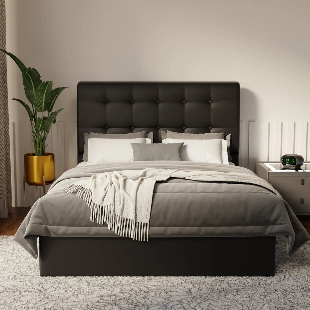 Endora Faux Leather Drawer Bed Frame (Pet Friendly) by Somnuz KH