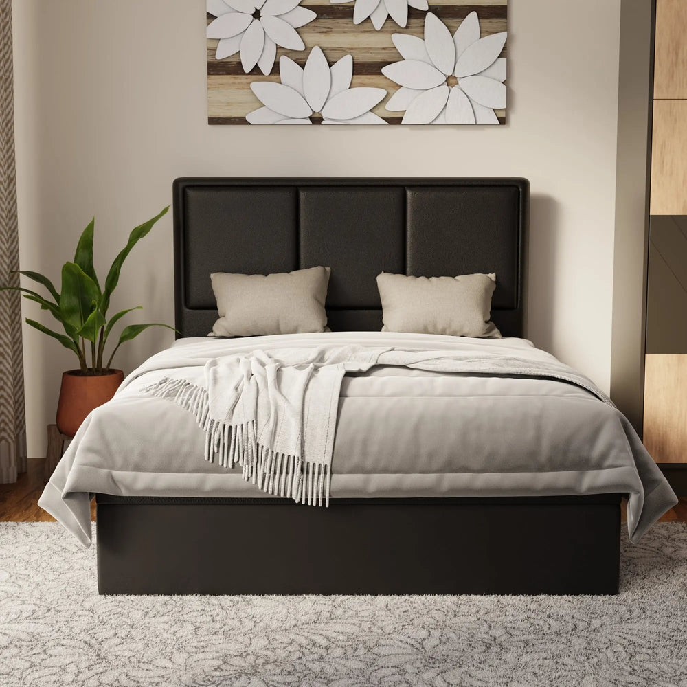 Velmira Faux Leather Storage Bed Frame (Pet Friendly) by Somnuz KH