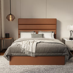 Corlune Faux Leather Drawer Bed Frame (Pet Friendly)