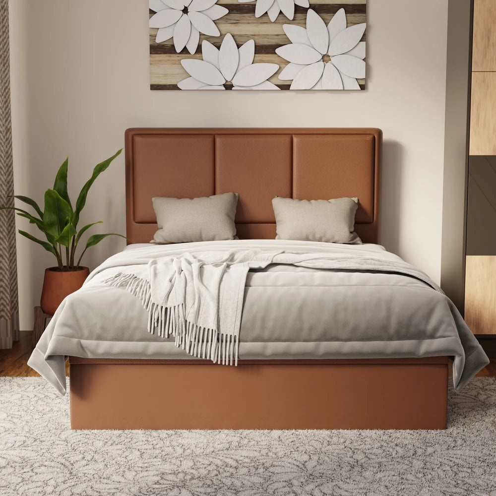 Velmira Faux Leather Storage Bed Frame (Pet Friendly) by Somnuz KH