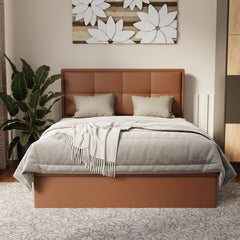 Solvane Faux Leather Storage Bed Frame (Pet Friendly) by Somnuz