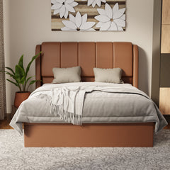 Brinley Faux Leather Storage Bed Frame (Pet Friendly) by Somnuz