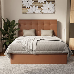 Endora Faux Leather Storage Bed Frame (Pet Friendly) by Somnuz