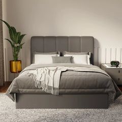 Caldrin Faux Leather Drawer Bed Frame (Pet Friendly) by Somnuz KH