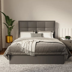 Solvane Faux Leather Drawer Bed Frame (Pet Friendly) by Somnuz KH