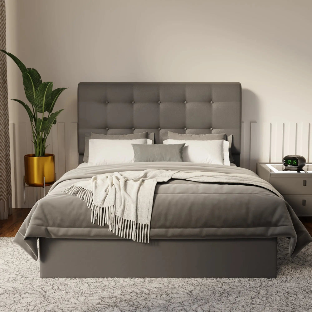 Endora Faux Leather Drawer Bed Frame (Pet Friendly) by Somnuz KH