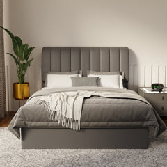 Kuro Faux Leather Drawer Bed Frame (Pet Friendly)