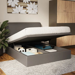 Vintaro Faux Leather Storage Bed Frame (Pet Friendly) by Somnuz KH