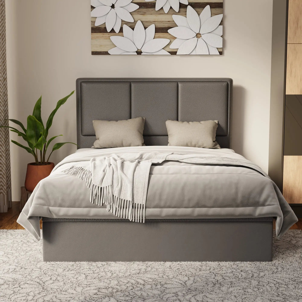 Velmira Faux Leather Storage Bed Frame (Pet Friendly) by Somnuz KH