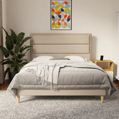 Zorvain Faux Leather Bed Frame (Pet Friendly) by Somnuz KH