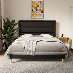 Zorvain Faux Leather Bed Frame (Pet Friendly) by Somnuz KH