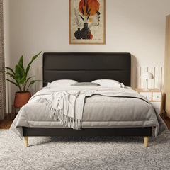 Lysara Faux Leather Bed Frame (Pet Friendly) by Somnuz KH