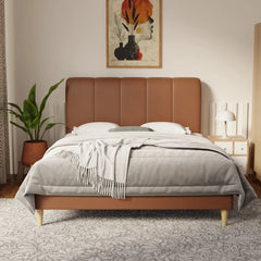 Caldrin Faux Leather Bed Frame (Pet Friendly) by Somnuz KH