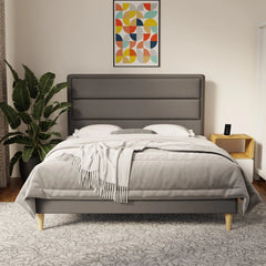 Zorvain Faux Leather Bed Frame (Pet Friendly) by Somnuz KH