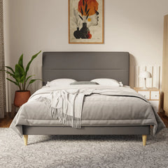 Lysara Faux Leather Bed Frame (Pet Friendly) by Somnuz KH