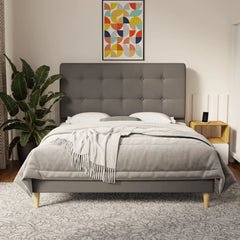 Endora Faux Leather Bed Frame (Pet Friendly) by Somnuz KH