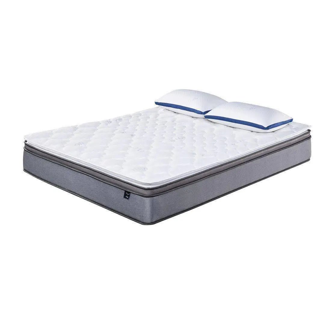 Somnuz™ Comfort Night 12 Inch Water Repellent Teflon Fabric Latex Individual Pocketed Spring Mattress - Somnuz Mattress