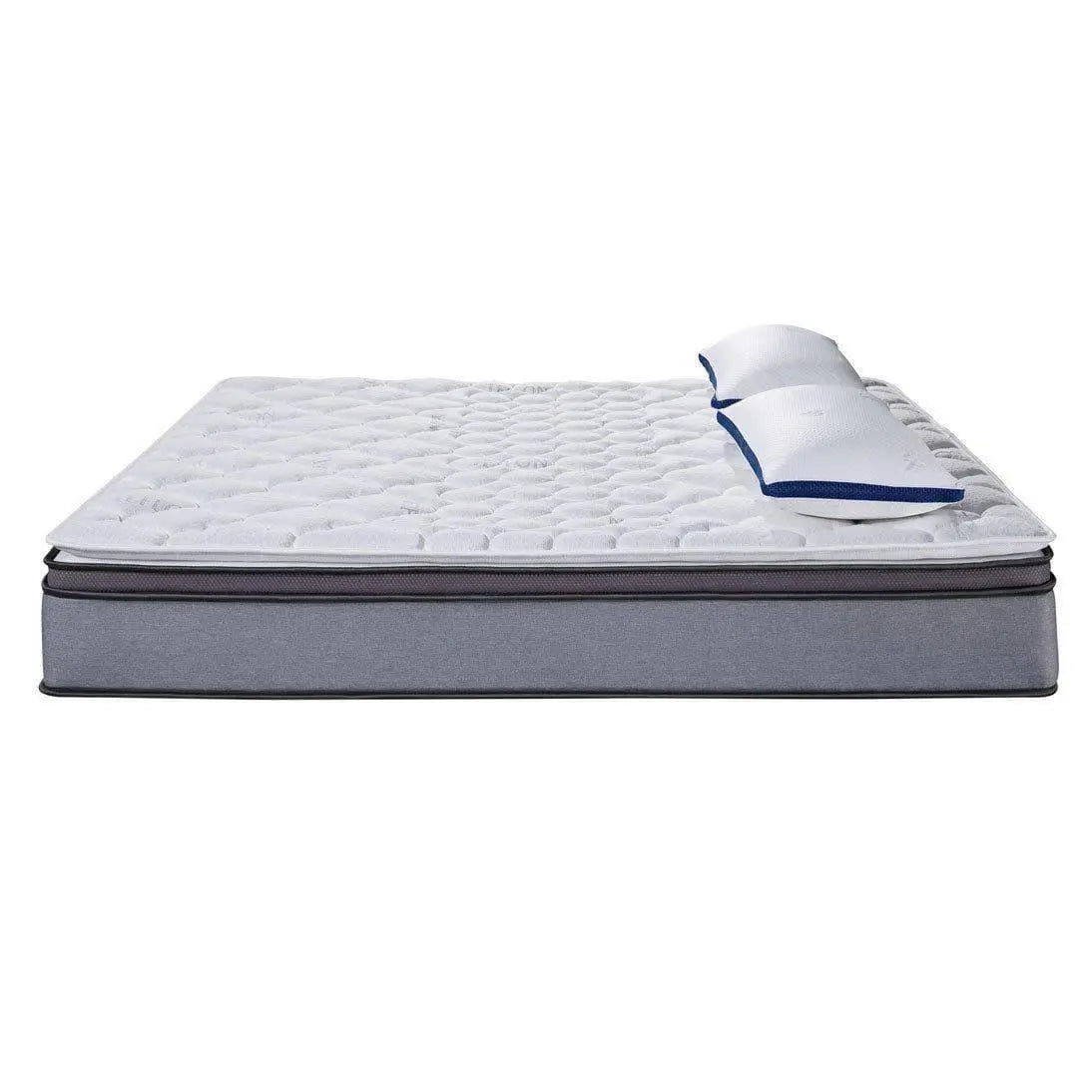 Somnuz™ Comfort Night 12 Inch Water Repellent Teflon Fabric Latex Individual Pocketed Spring Mattress - Somnuz Mattress